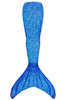 Crystal's Arctic Blue Mermaid Tail (mit Monoflosse)
