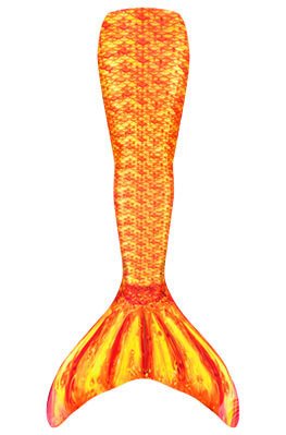 Destiny's Tropical Sunrise Mermaid Tail (mit Monoflosse)