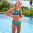 Aussie Green Reversible Mermaid Bikini Top